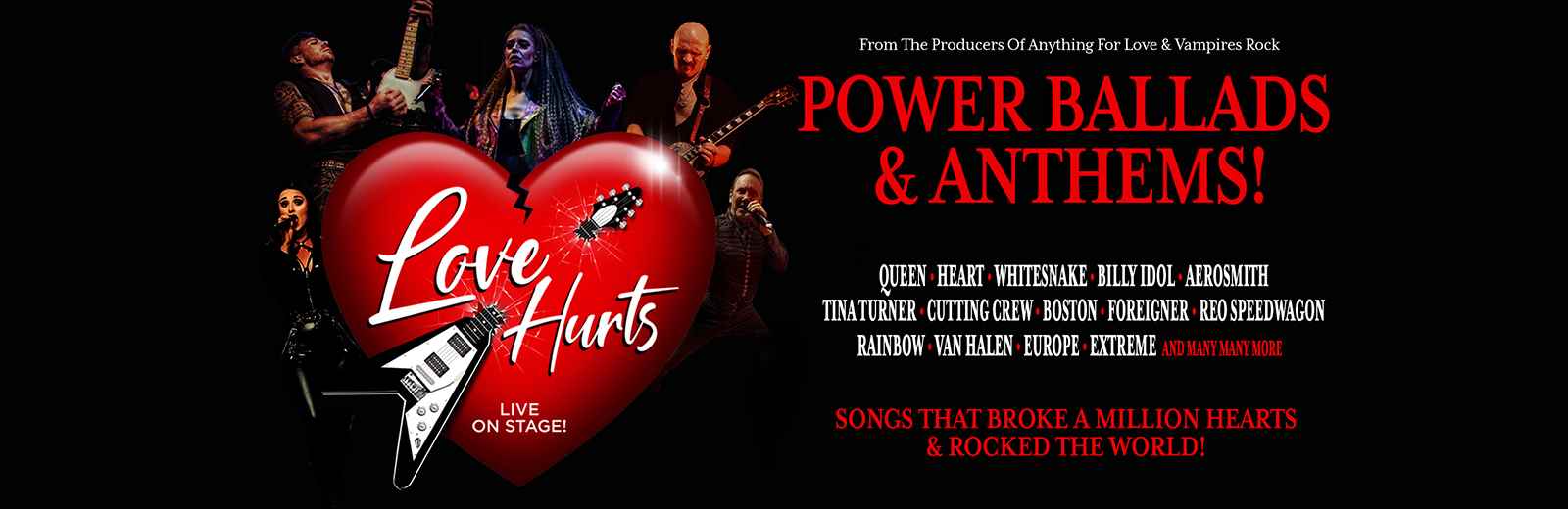 Love Hurts Power Ballads & Anthems 