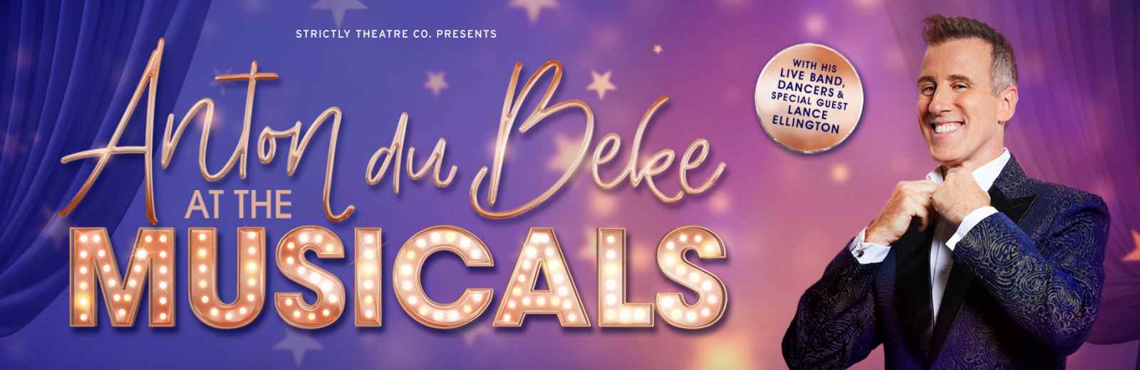 Anton Du Beke at the Musicals