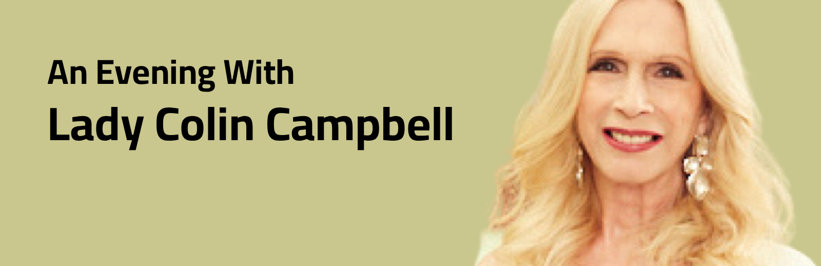 An Evening with Lady Colin Campbell